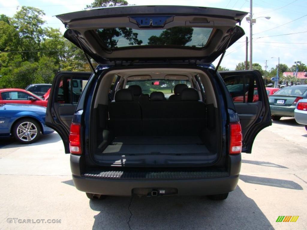 2003 Explorer XLS - True Blue Metallic / Graphite Grey photo #12