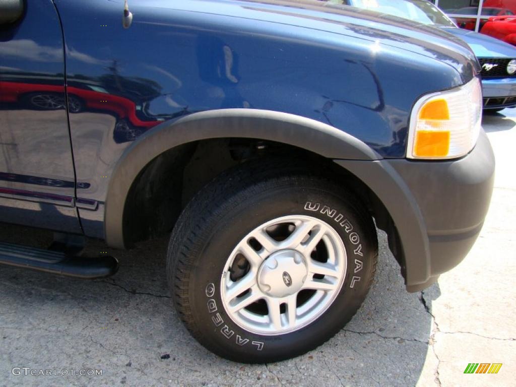 2003 Explorer XLS - True Blue Metallic / Graphite Grey photo #31