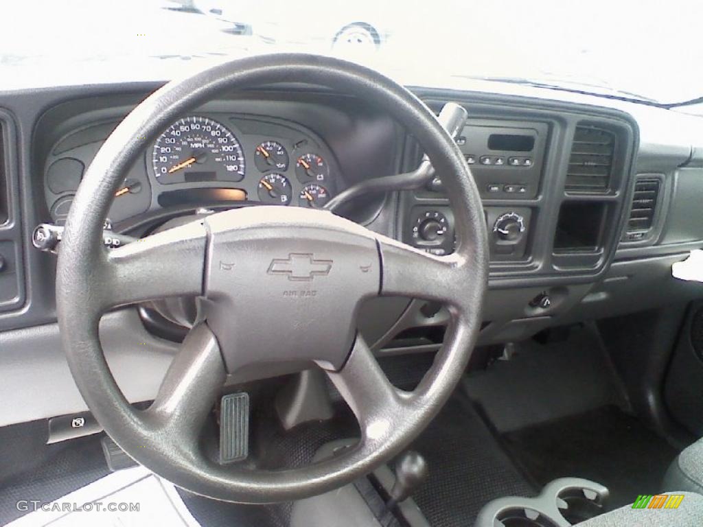 2005 Silverado 1500 Regular Cab 4x4 - Dark Blue Metallic / Dark Charcoal photo #10