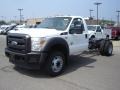 Oxford White - F550 Super Duty XL Regular Cab Chassis Photo No. 1