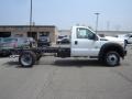 Oxford White - F550 Super Duty XL Regular Cab Chassis Photo No. 3