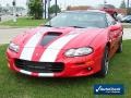 2002 Bright Rally Red Chevrolet Camaro Z28 SS 35th Anniversary Edition Coupe  photo #1