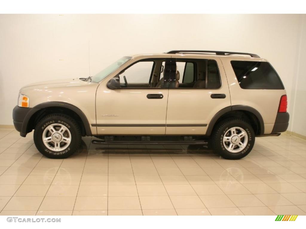 2004 Explorer XLS 4x4 - Pueblo Gold Metallic / Medium Parchment photo #4