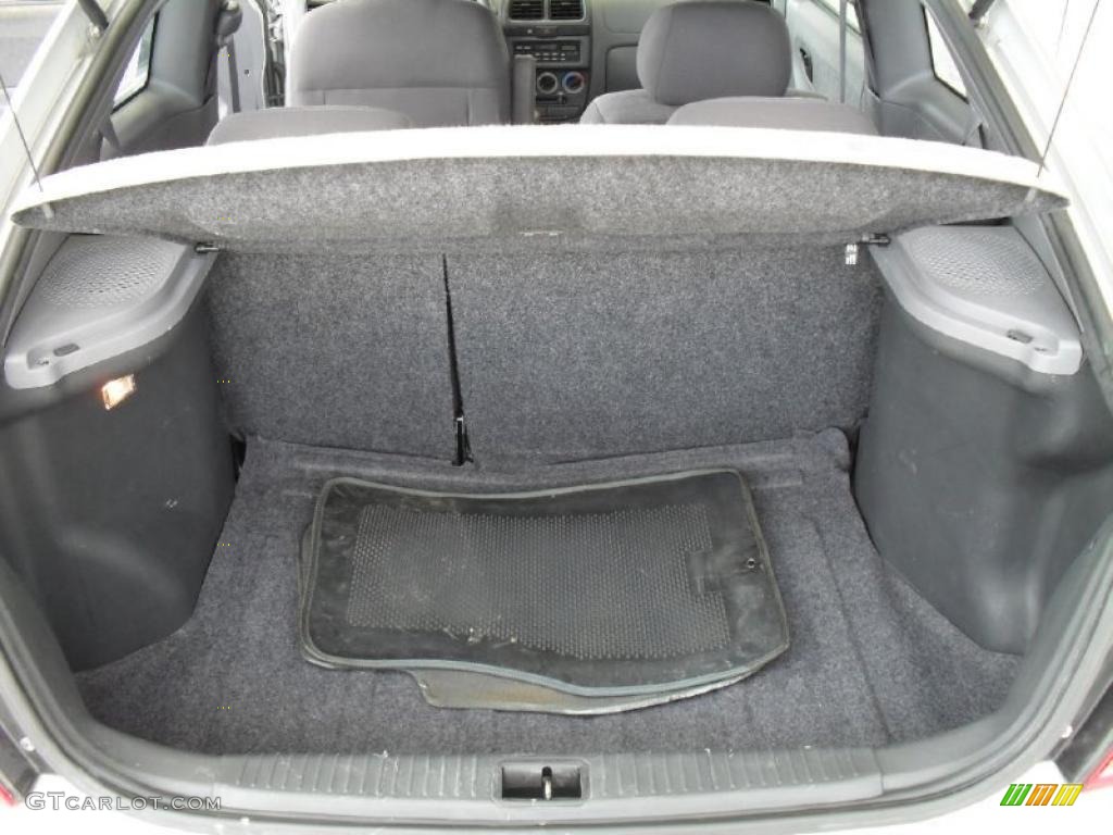 2005 Accent GLS Coupe - Silver Mist / Gray photo #14