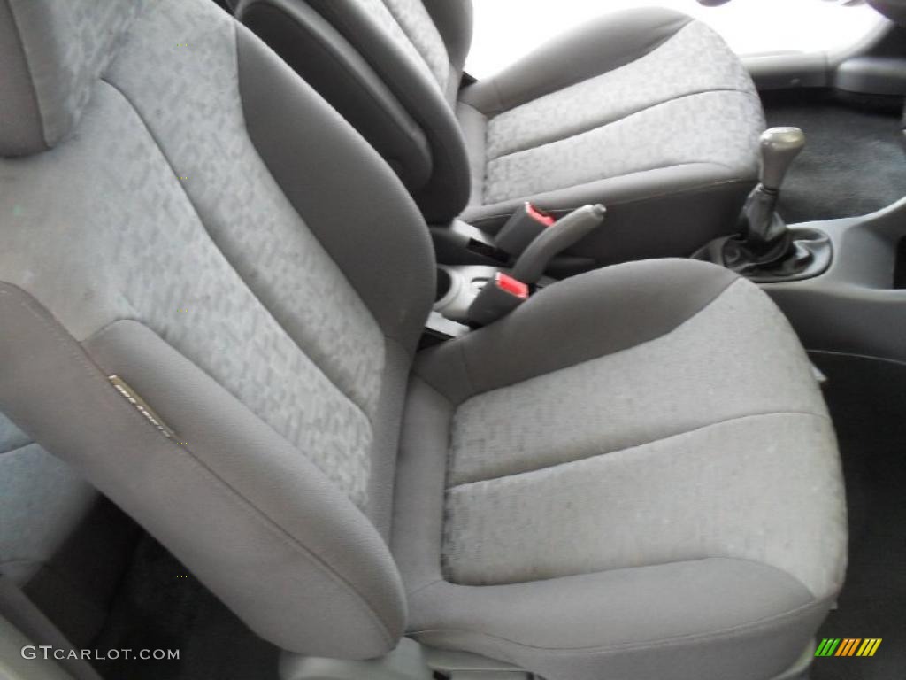 2005 Accent GLS Coupe - Silver Mist / Gray photo #19