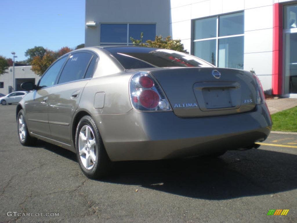 2005 Altima 2.5 S - Polished Pewter Metallic / Frost Gray photo #3