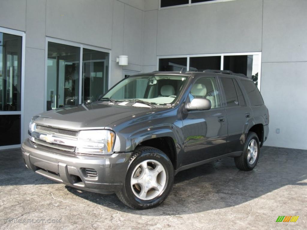 2007 TrailBlazer LT - Graphite Metallic / Light Gray photo #1