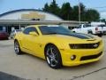 2010 Rally Yellow Chevrolet Camaro SS Coupe Transformers Special Edition  photo #3