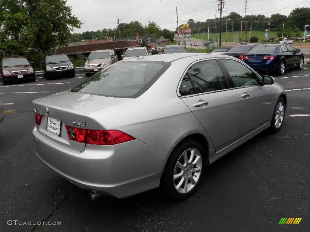 2008 TSX Sedan - Alabaster Silver Metallic / Ebony photo #3