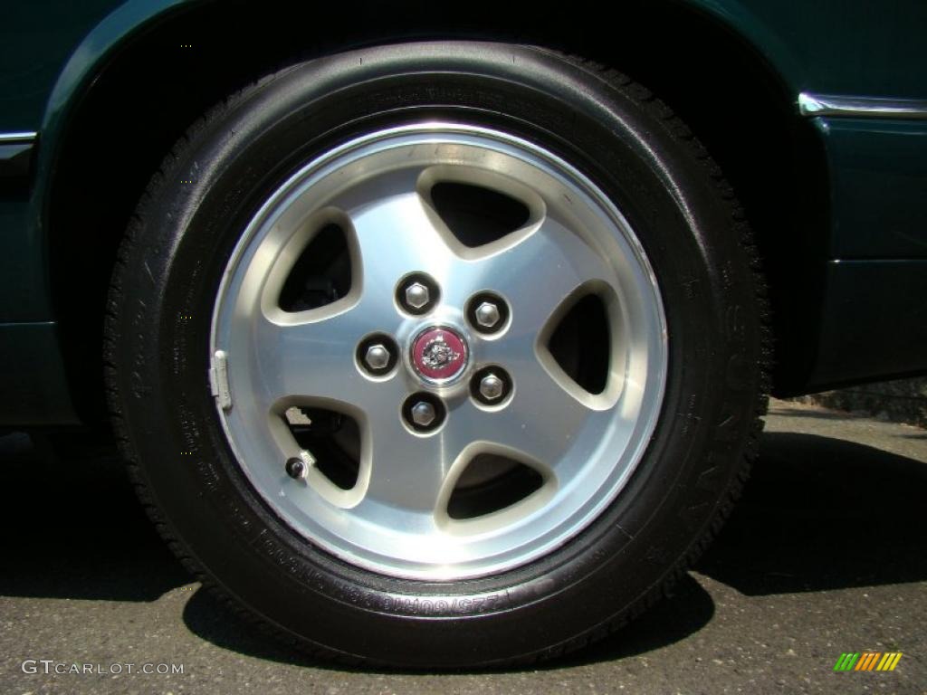 1995 XJ XJS Convertible - British Racing Green / Coffee photo #7