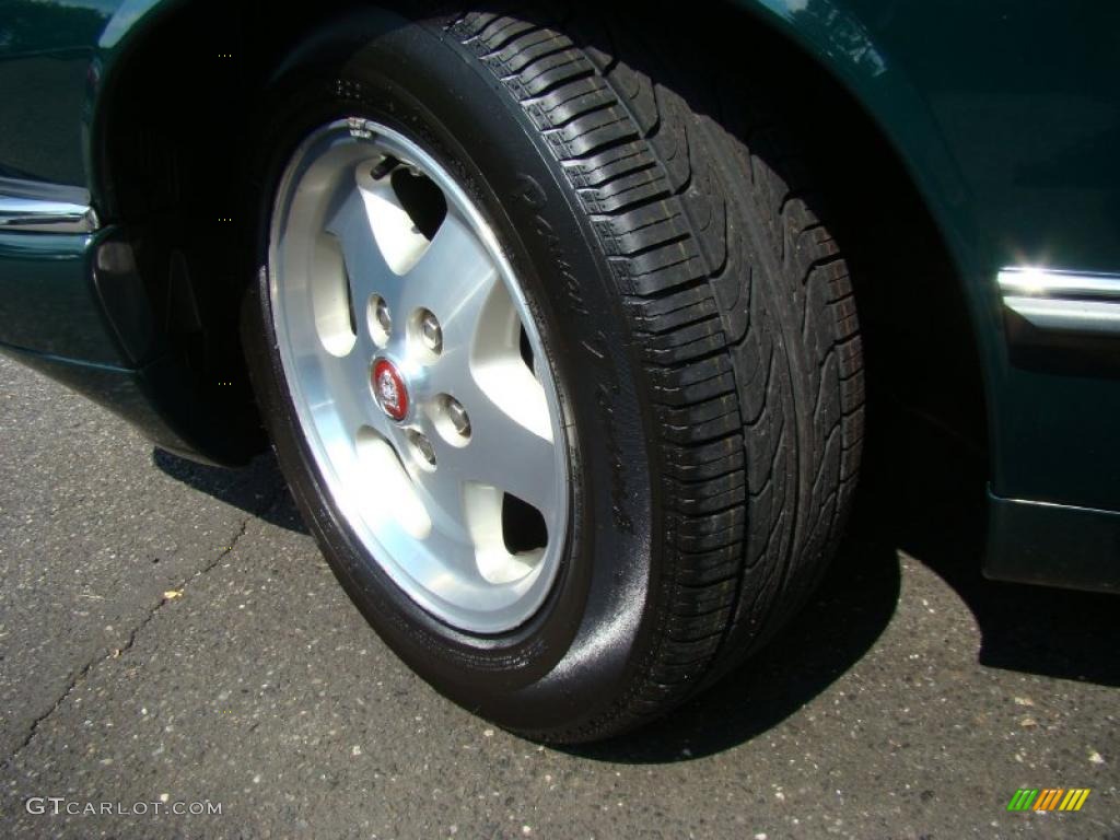 1995 XJ XJS Convertible - British Racing Green / Coffee photo #8