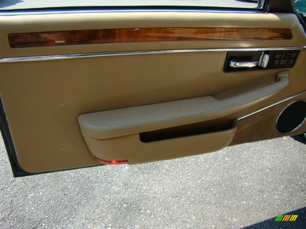 1995 XJ XJS Convertible - British Racing Green / Coffee photo #9