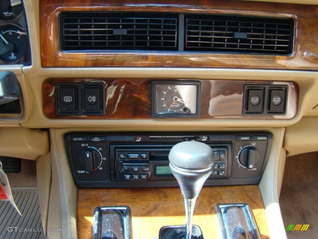 1995 XJ XJS Convertible - British Racing Green / Coffee photo #15