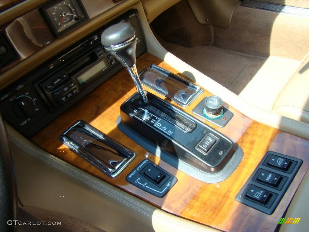 1995 XJ XJS Convertible - British Racing Green / Coffee photo #16