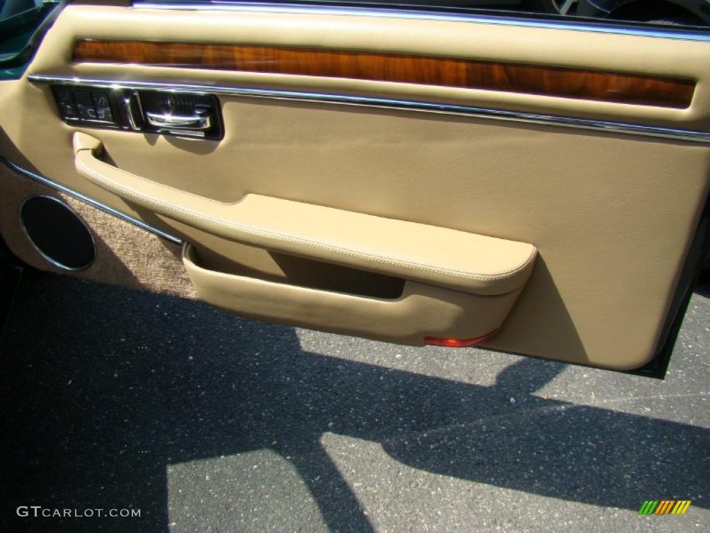1995 XJ XJS Convertible - British Racing Green / Coffee photo #17