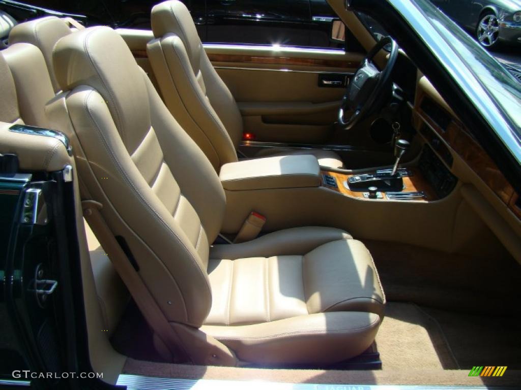 1995 XJ XJS Convertible - British Racing Green / Coffee photo #19