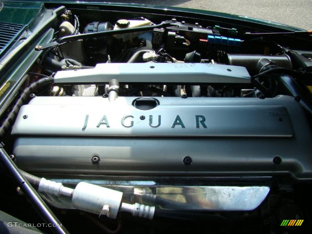 1995 XJ XJS Convertible - British Racing Green / Coffee photo #21