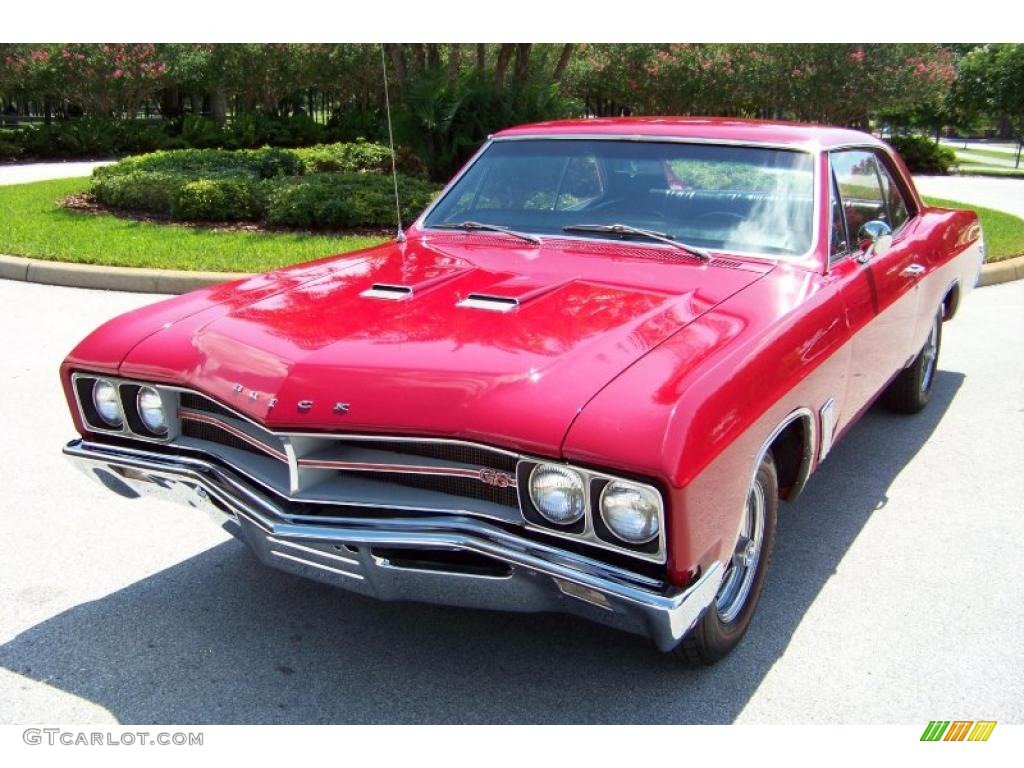 1967 Skylark GS 400 Coupe - Apple Red / Black photo #2