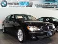 2008 Jet Black BMW 7 Series 750i Sedan  photo #3