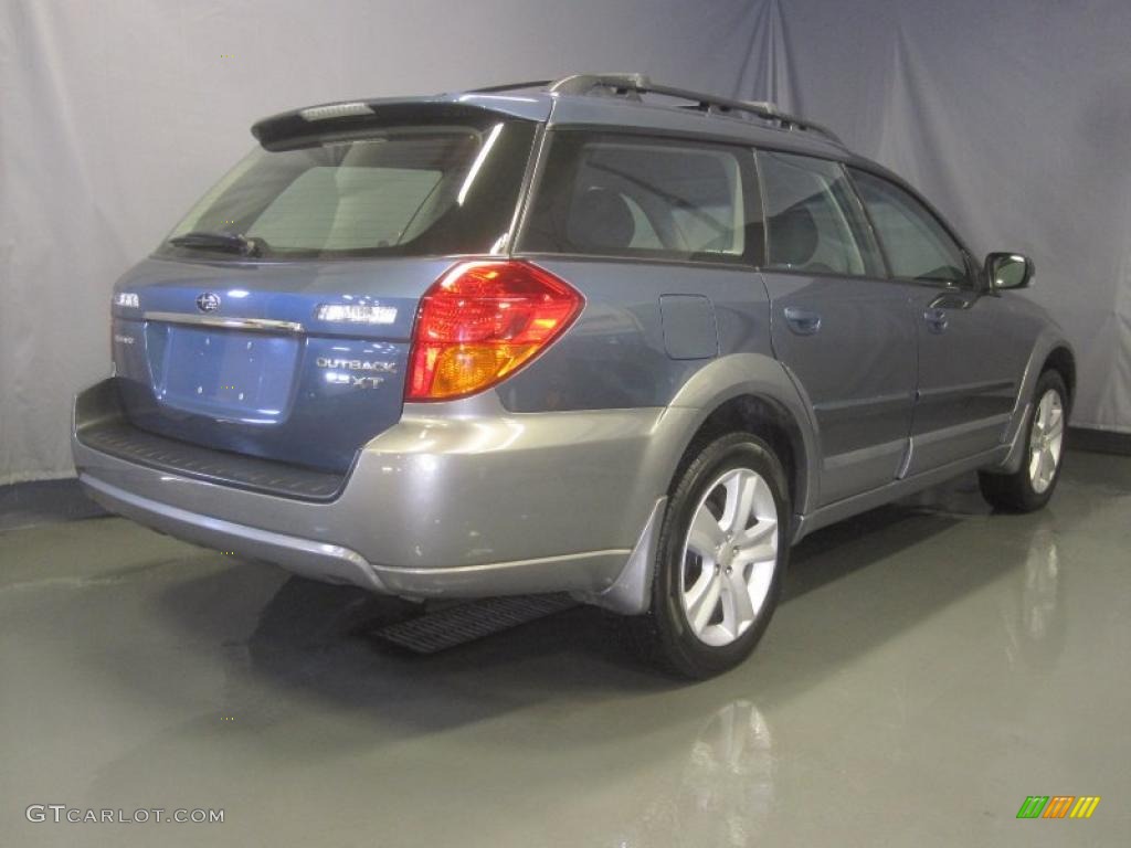 2005 Outback 2.5XT Wagon - Atlantic Blue Pearl / Off Black photo #3