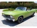 Lime Green 1971 Chevrolet Chevelle Malibu 400 Convertible