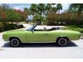 1971 Lime Green Chevrolet Chevelle Malibu 400 Convertible  photo #16