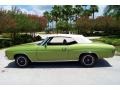 1971 Lime Green Chevrolet Chevelle Malibu 400 Convertible  photo #34