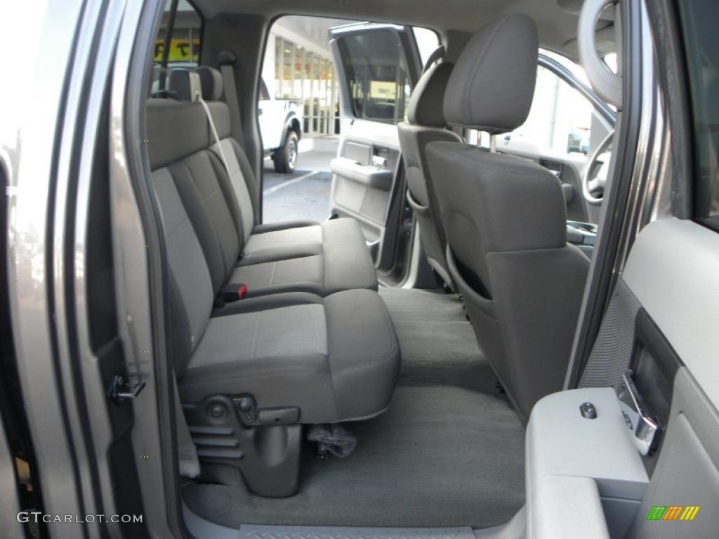 2006 F150 XLT SuperCrew - Dark Shadow Grey Metallic / Medium/Dark Flint photo #10