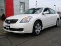 2008 Winter Frost Pearl Nissan Altima 2.5 S  photo #1