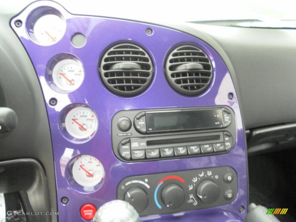 2010 Viper ACR Roanoke Dodge Edition Coupe - Viper Black/Purple / Black photo #15