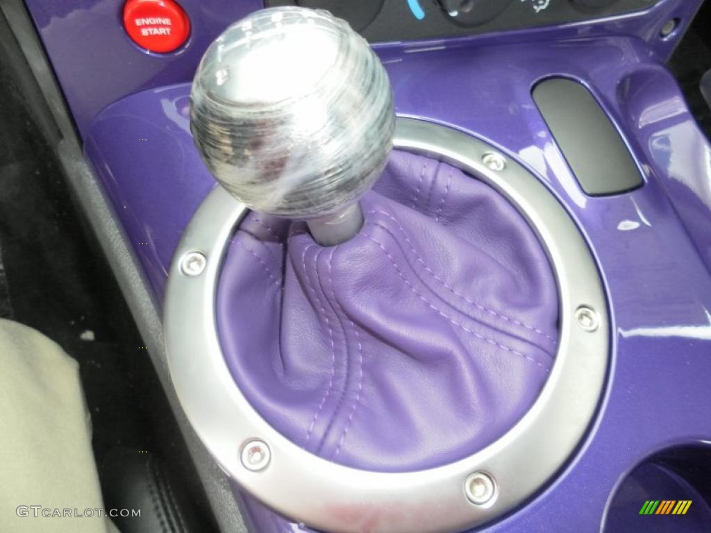 2010 Viper ACR Roanoke Dodge Edition Coupe - Viper Black/Purple / Black photo #16