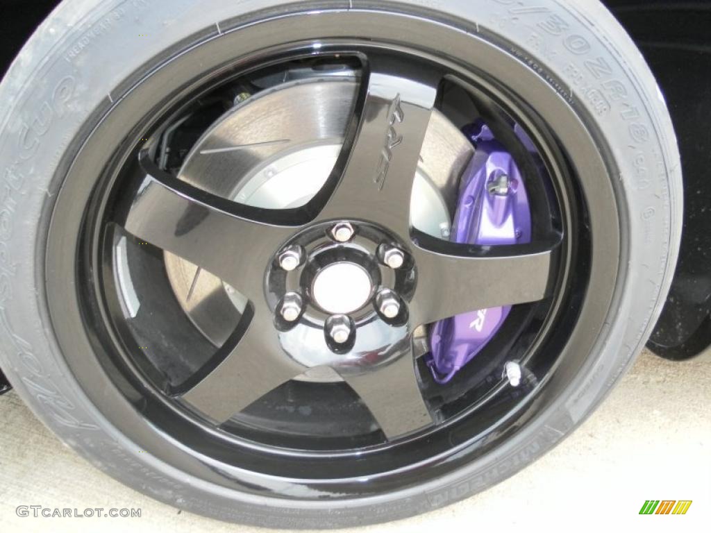 2010 Viper ACR Roanoke Dodge Edition Coupe - Viper Black/Purple / Black photo #23