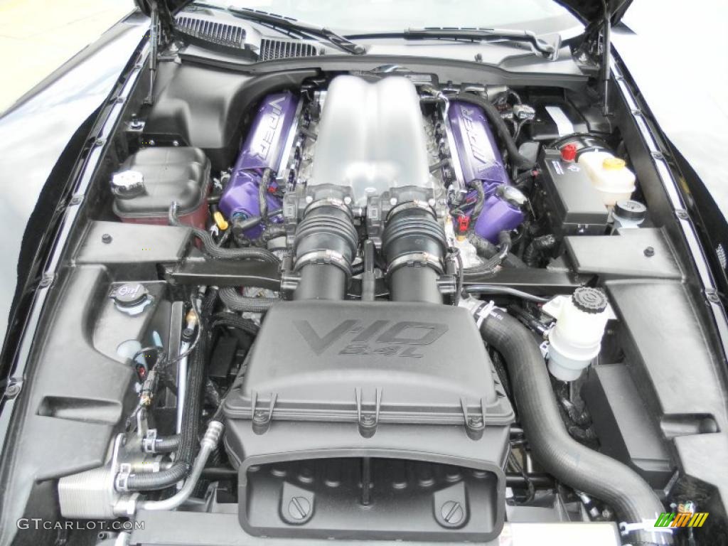 2010 Viper ACR Roanoke Dodge Edition Coupe - Viper Black/Purple / Black photo #26