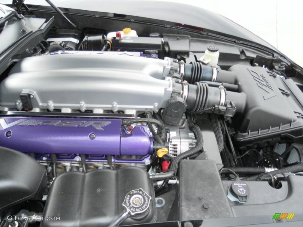 2010 Viper ACR Roanoke Dodge Edition Coupe - Viper Black/Purple / Black photo #27