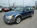 2008 Newport Blue Pearl Subaru Outback 3.0R L.L.Bean Edition Wagon  photo #3