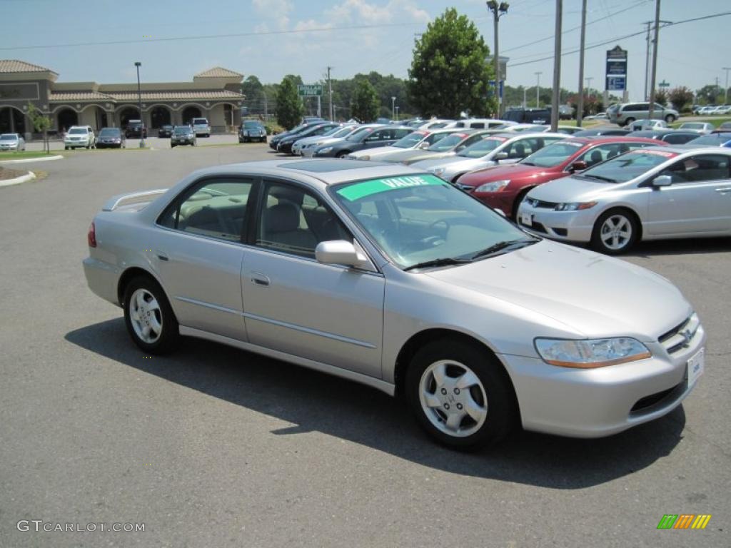 1998 Accord EX Sedan - Heather Mist Metallic / Ivory photo #7