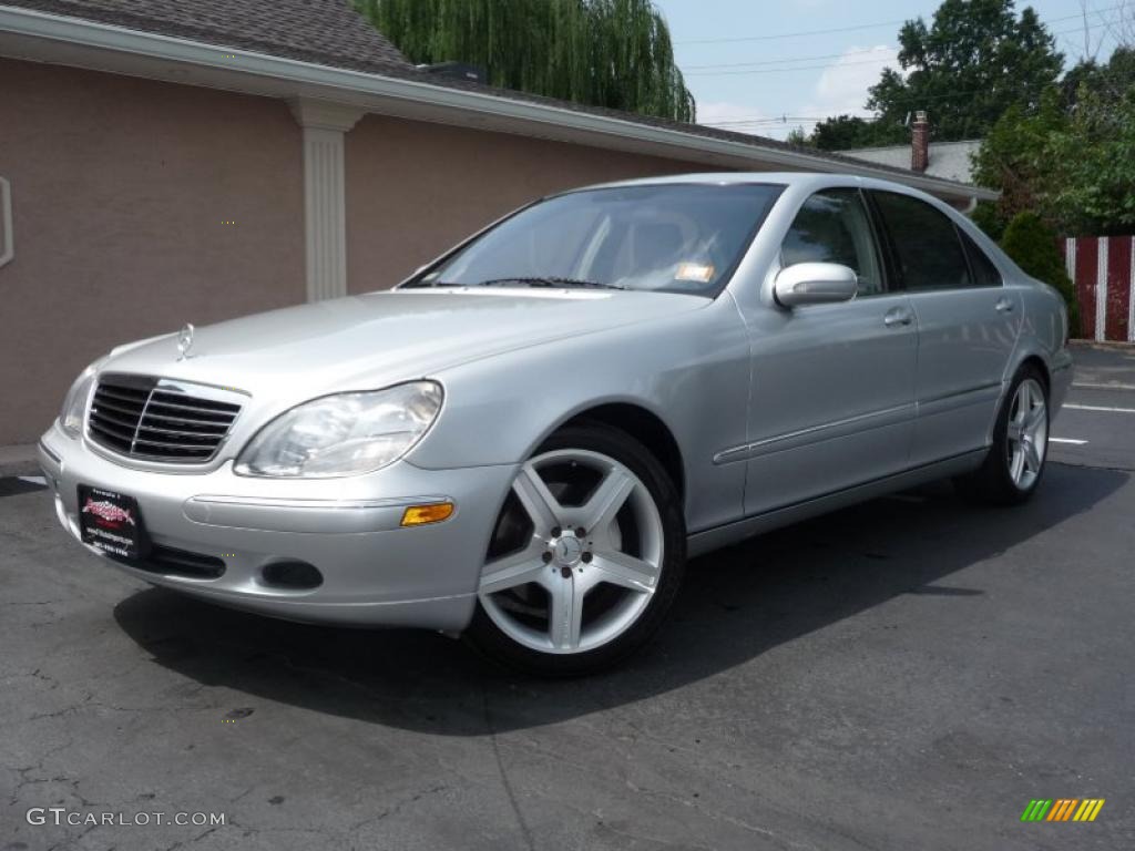 2002 S 430 Sedan - Brilliant Silver Metallic / Ash photo #1