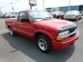 1999 Victory Red Chevrolet S10 LS Regular Cab  photo #10