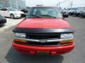 1999 Victory Red Chevrolet S10 LS Regular Cab  photo #11