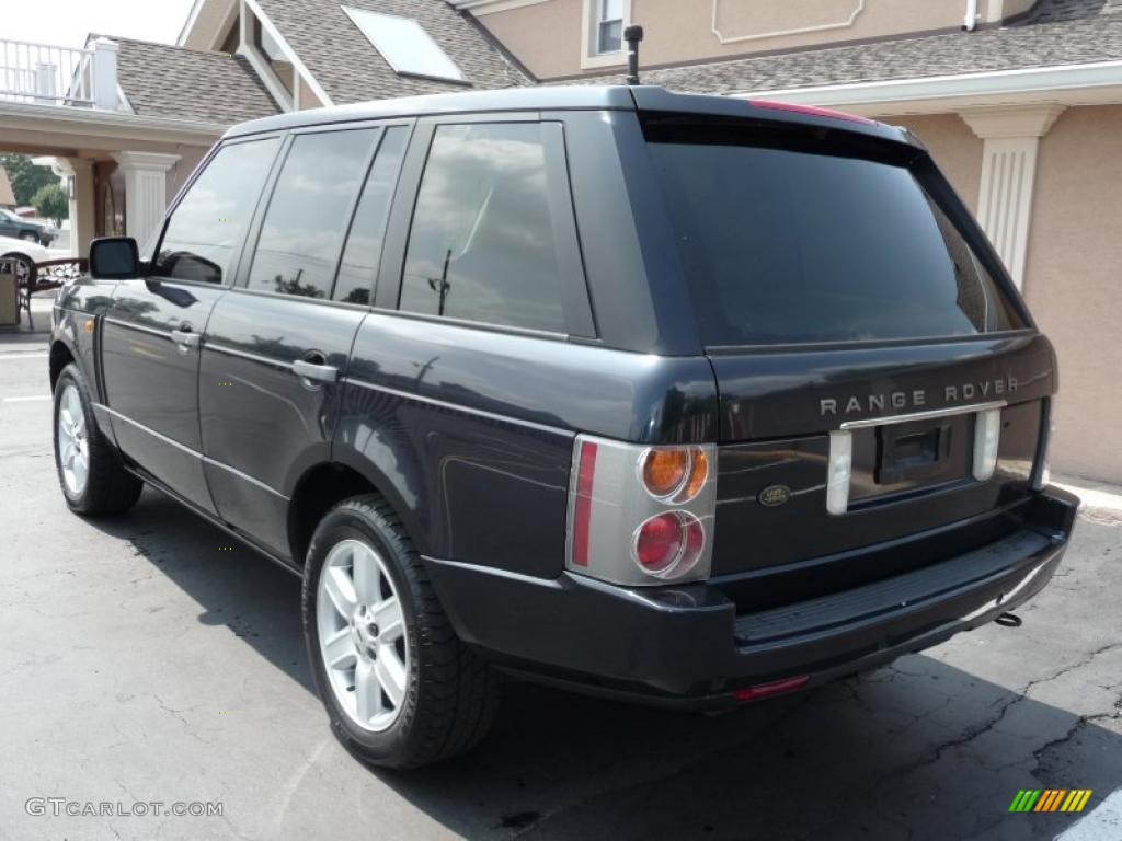 2003 Range Rover HSE - Java Black Metallic / Sand/Jet Black photo #4