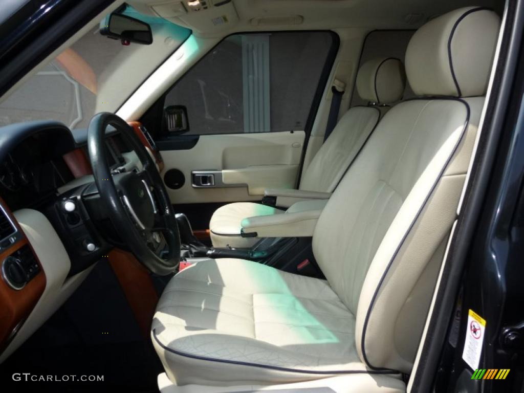 2003 Range Rover HSE - Java Black Metallic / Sand/Jet Black photo #7