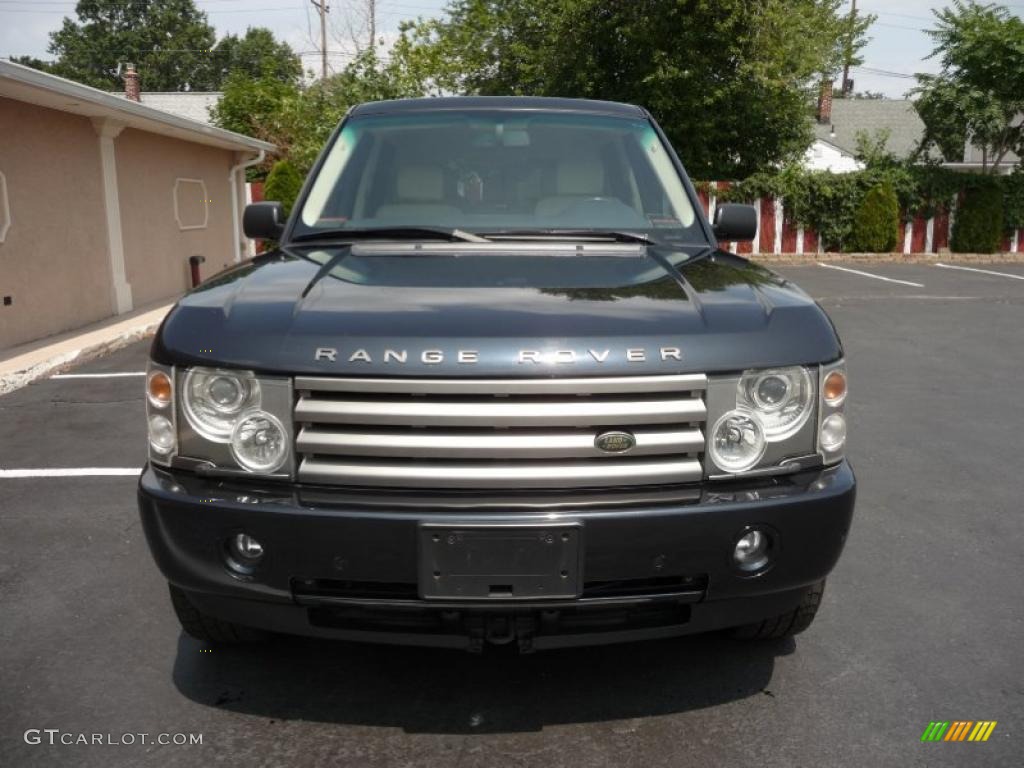 2003 Range Rover HSE - Java Black Metallic / Sand/Jet Black photo #8