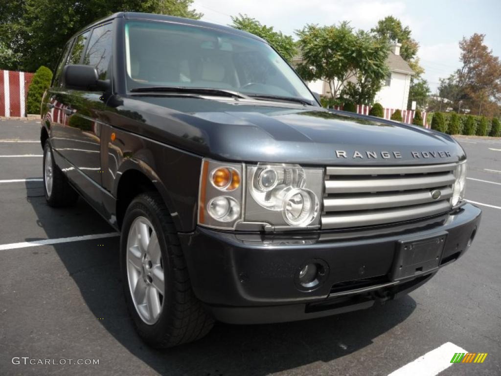 2003 Range Rover HSE - Java Black Metallic / Sand/Jet Black photo #13