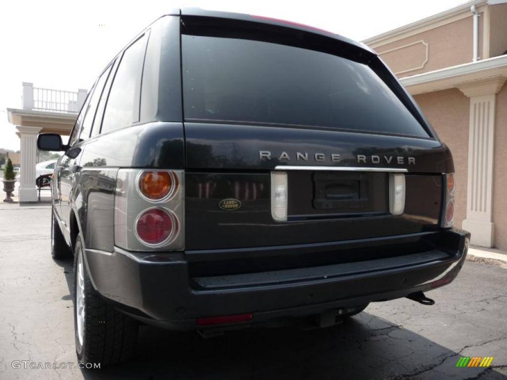 2003 Range Rover HSE - Java Black Metallic / Sand/Jet Black photo #15
