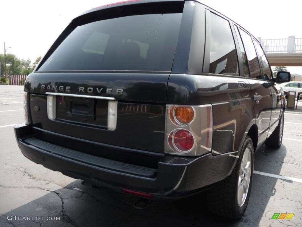 2003 Range Rover HSE - Java Black Metallic / Sand/Jet Black photo #16