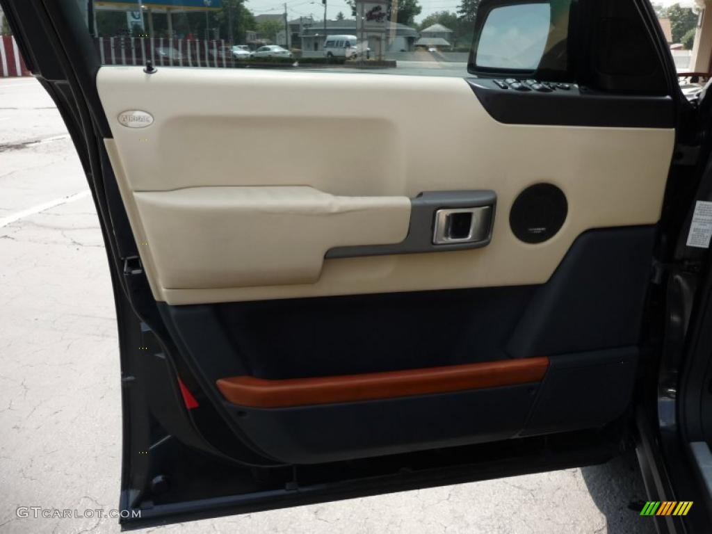 2003 Range Rover HSE - Java Black Metallic / Sand/Jet Black photo #18