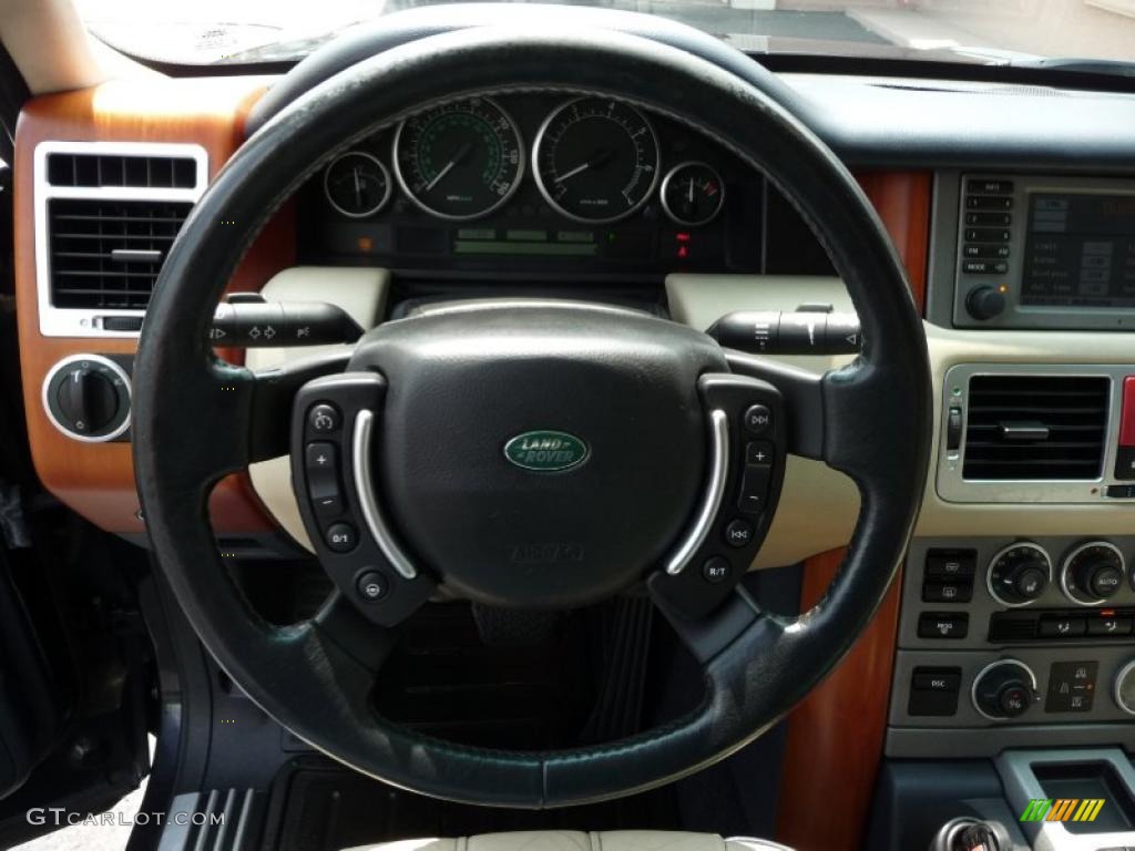 2003 Range Rover HSE - Java Black Metallic / Sand/Jet Black photo #21