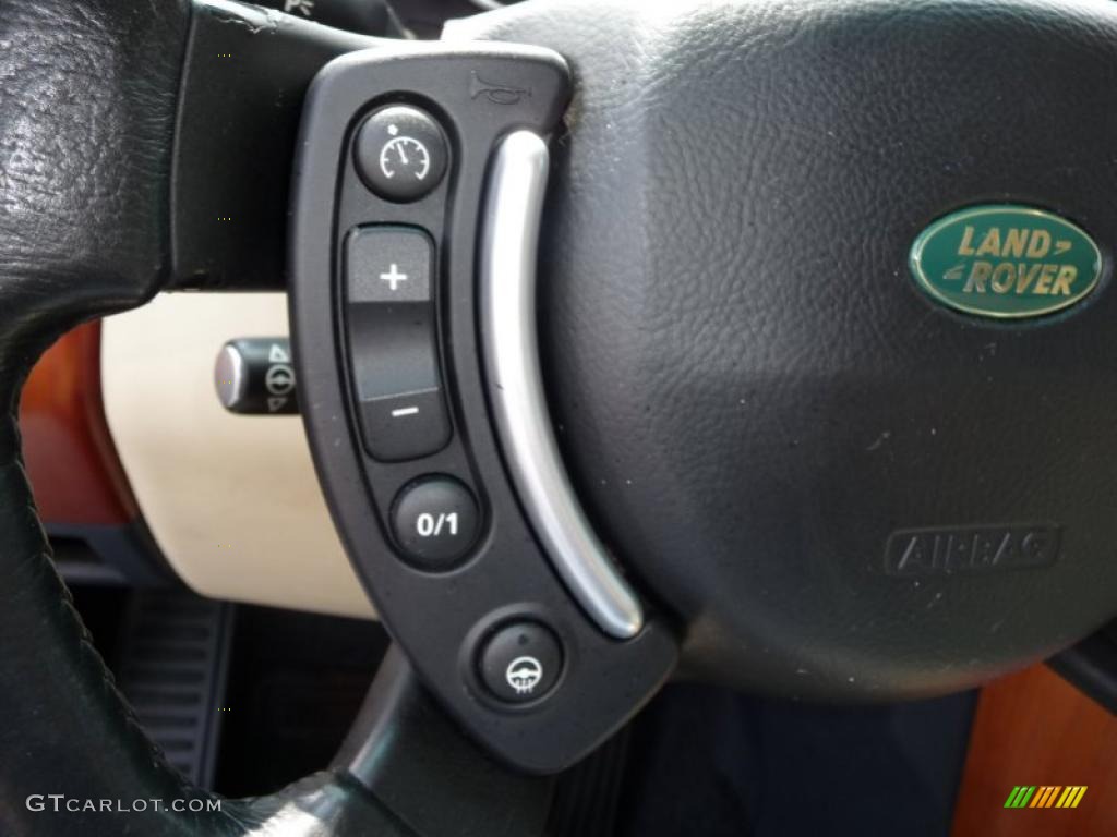 2003 Range Rover HSE - Java Black Metallic / Sand/Jet Black photo #26