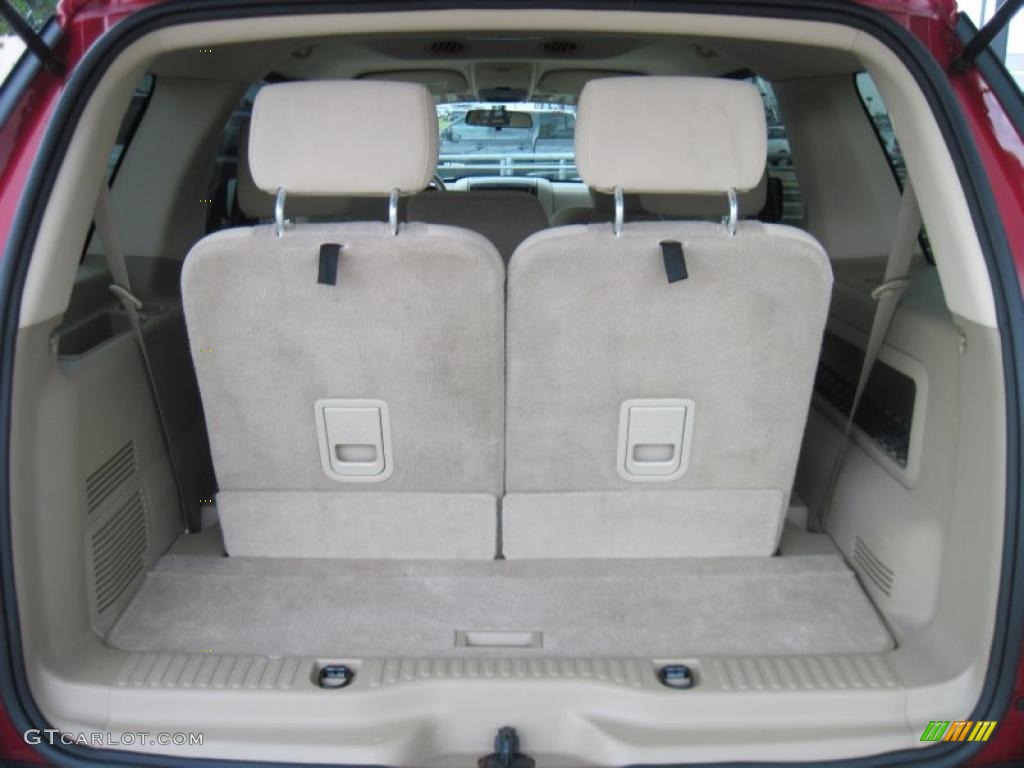 2008 Explorer XLT 4x4 - Redfire Metallic / Camel photo #7