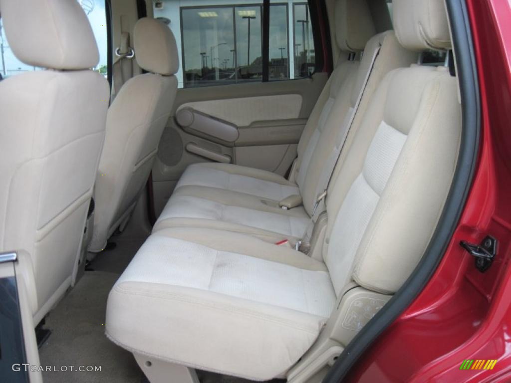 2008 Explorer XLT 4x4 - Redfire Metallic / Camel photo #10